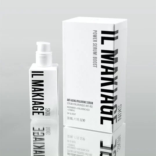 IL MAKIAGE SKIN Power Boost Serum – Anti-Aging Hyaluronic Serum 1 fl oz /30ml