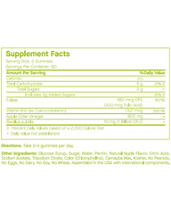 Spoiled Child J29 Apple Cider Vinegar + Probiotics Nutraceuticals GUMMIES 60 counts