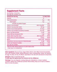 Spoiled Child L30 Biotin & Multi-Vitamin Hair Gummies 120 Counts