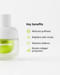 Spoiled Child T31 Vitamin C Brightening Eye Cream | Vitamin C + Peptides + Caffeine | 15ml/0.5 fl oz